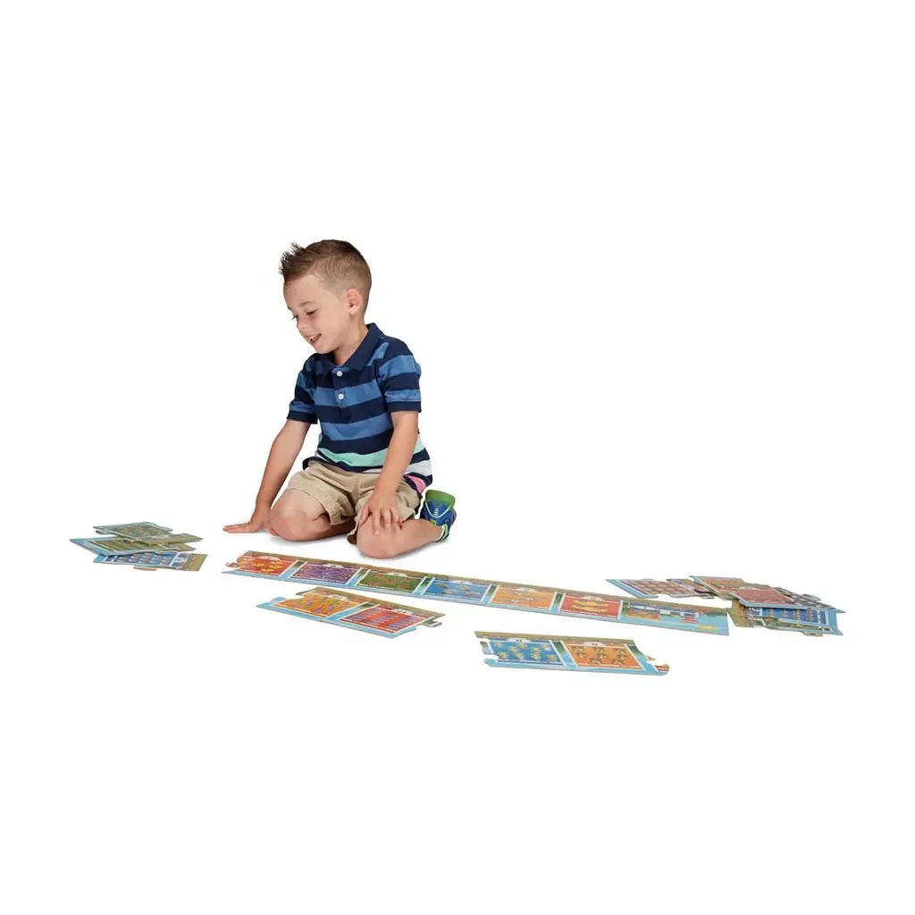 Пазл Melissa&Doug Мега "Номери вагонів", 20 елементів (MD31000) - фото 3