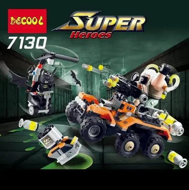 Конструктор Decool 7130 Химическая атака Бейна - 366 дет. - фото 7