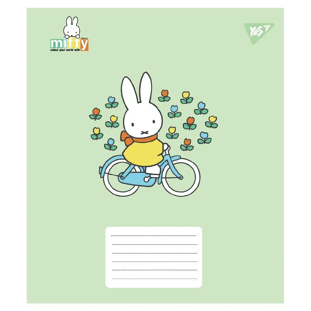 Набір зошитів Yes Miffy Playfull А5, 24 аркуші 20 шт. (767637) - фото 2