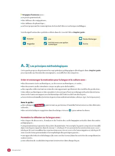 Inspire Lycee. Niveau A1. Guide pedagogique - фото 3