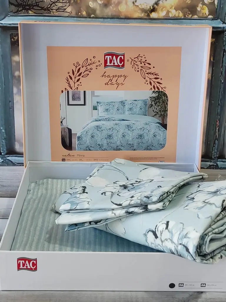 Комплект постільної білизни Євро Tac pbe0042707 - фото 2