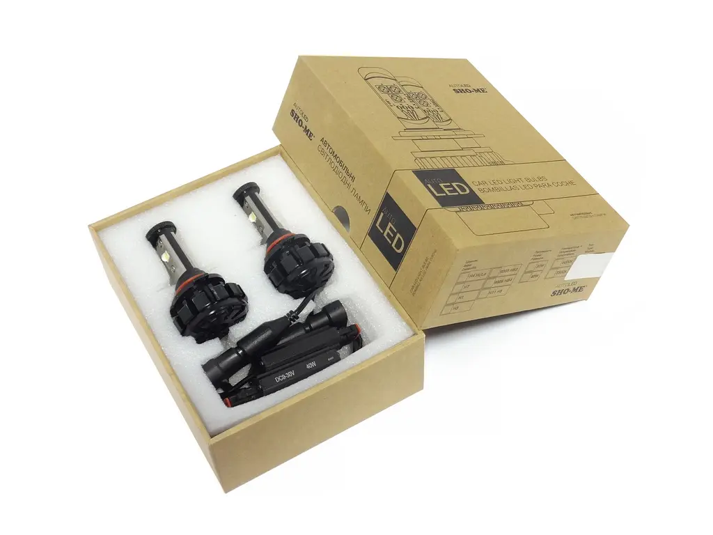Комплект світлодіодних ламп Sho-Me G1.4 9005 40W - фото 8