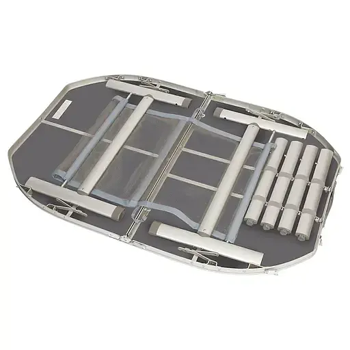 Стол Bo-Camp Case Model Oval 120x80 см серый (DAS303277) - фото 2
