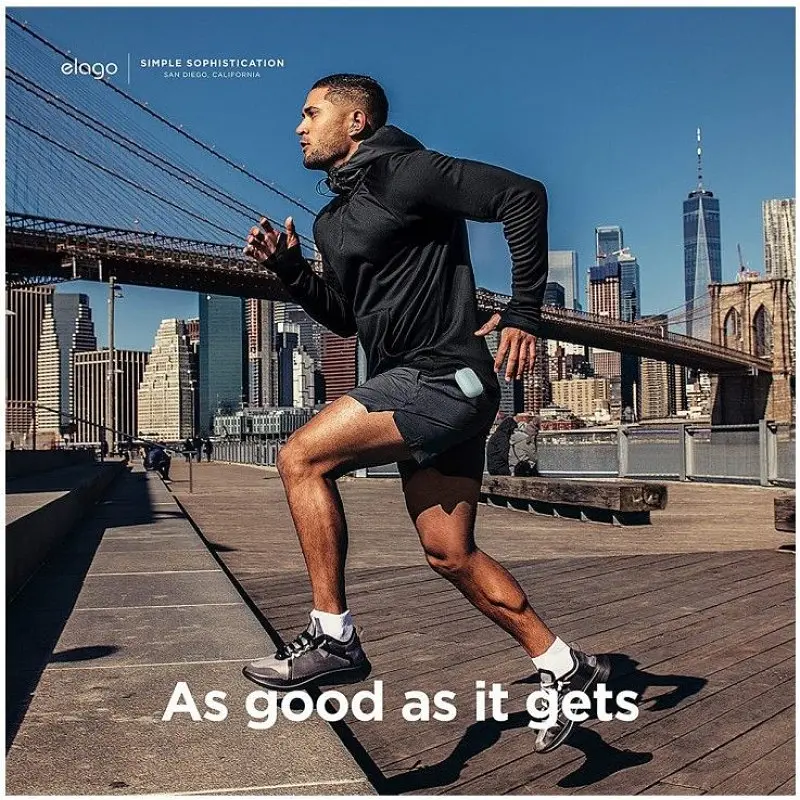 Чохол Elago Silicone Hang Case Mint for AirPods Pro 2nd Gen м'ятний (EAPP2CSC-ORHA-MT) - фото 5