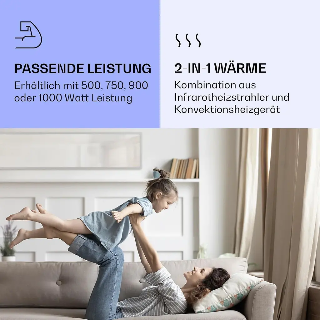 Інфрачервоний обігрівач дзеркало Klarstein La Palma (10039841) - фото 7