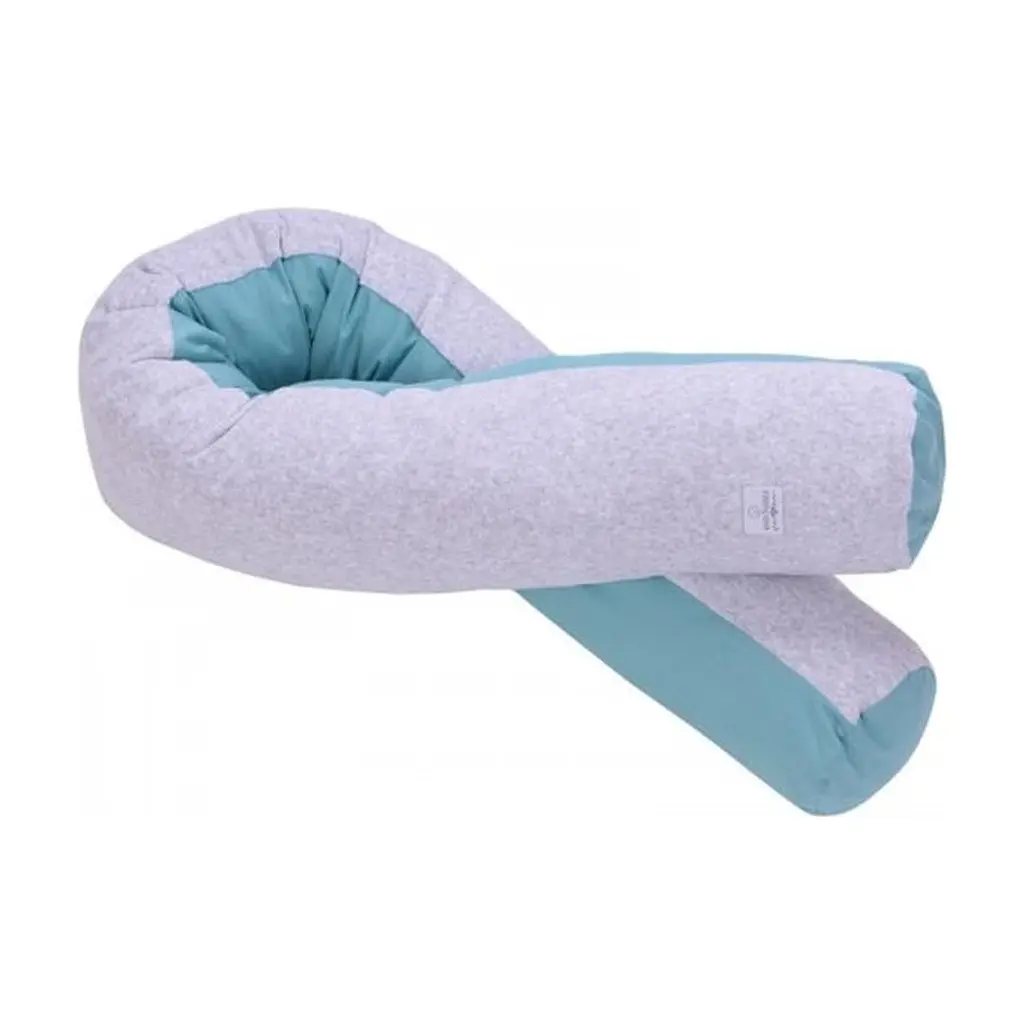 Подушка Верес для годування "Comfort Long Velour grey-tiffany" 170*52 (302.01.3) - фото 2