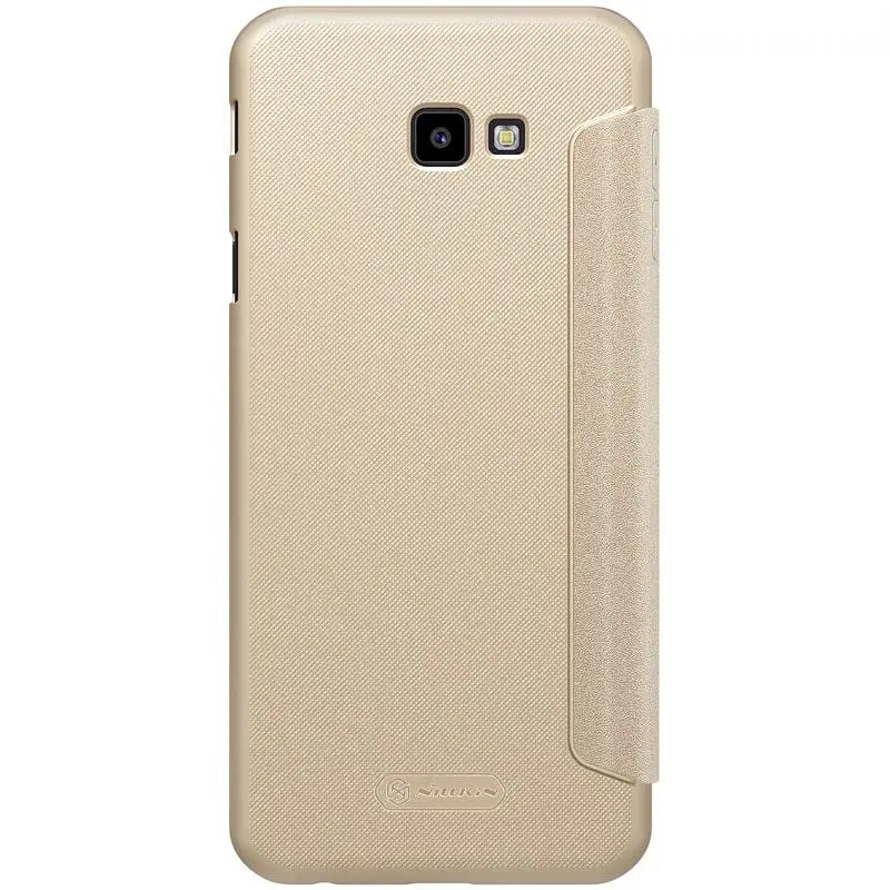 Чехол-книжка Nillkin Sparkle Leather Case Samsung Galaxy J4+ Gold - фото 2