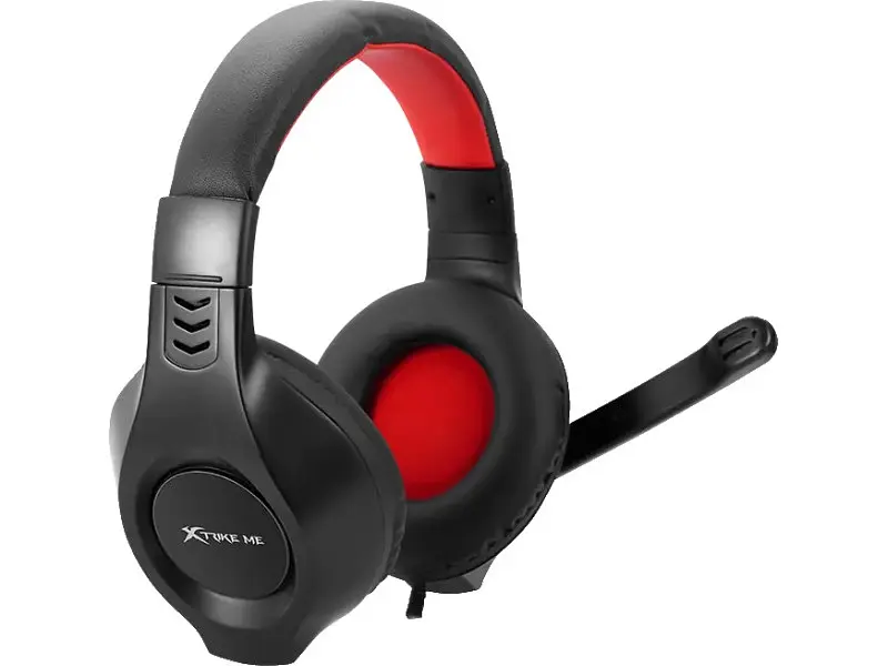 Навушники з мікрофоном XTRIKE ME HP-312 Black/Red - фото 2