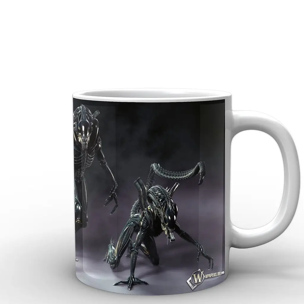 Кухоль GeekLand Alien Чужий Black 3 AL.02.005 330 мл чорний - фото 3
