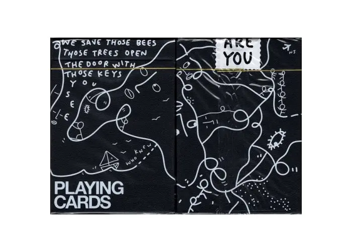Карты игральные United States Playing Card Company Theory11 Shantell Martin (black) (PC_T11SMB) - фото 2