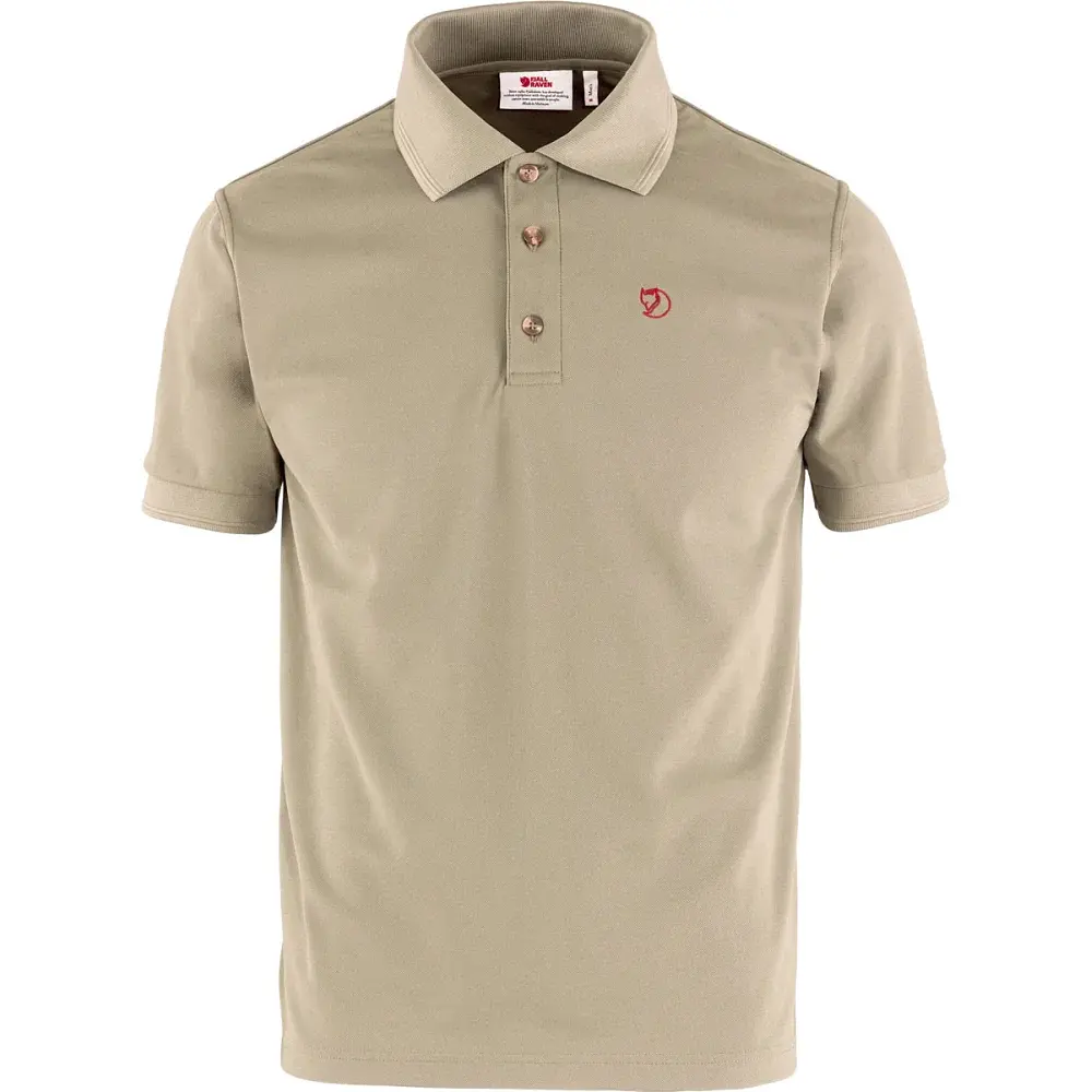 Теніска поло Fjallraven Crowley Pique Shirt M XL fossil