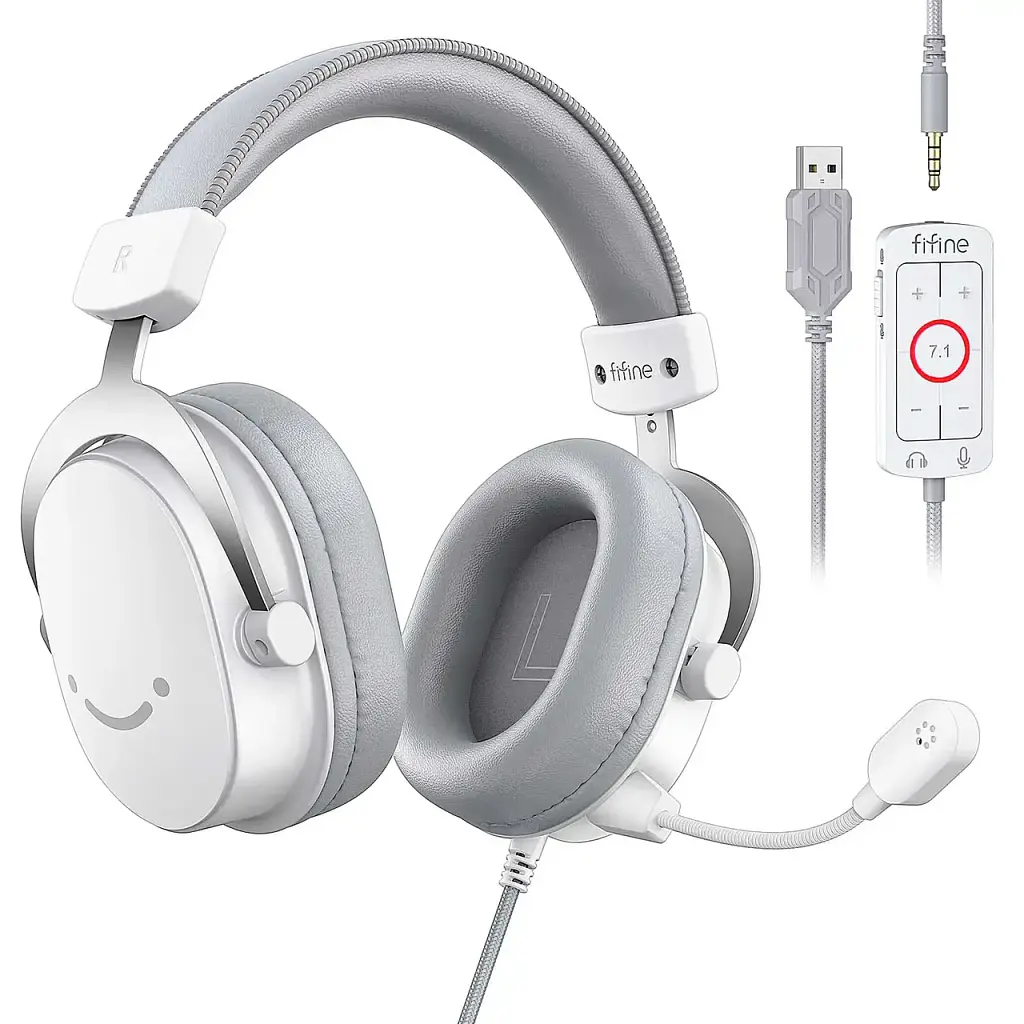 Навушники Fifine H9 White - фото 4