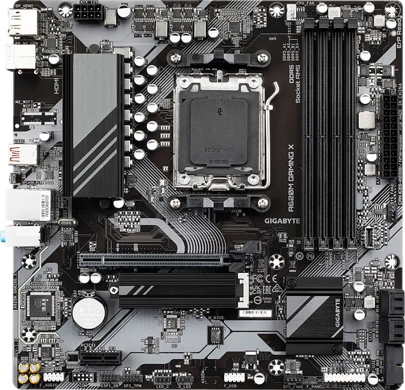 Mатеринська плата Gigabyte A620M Gaming X Socket AM5 (A620M GAMING X) Б/В - фото 2