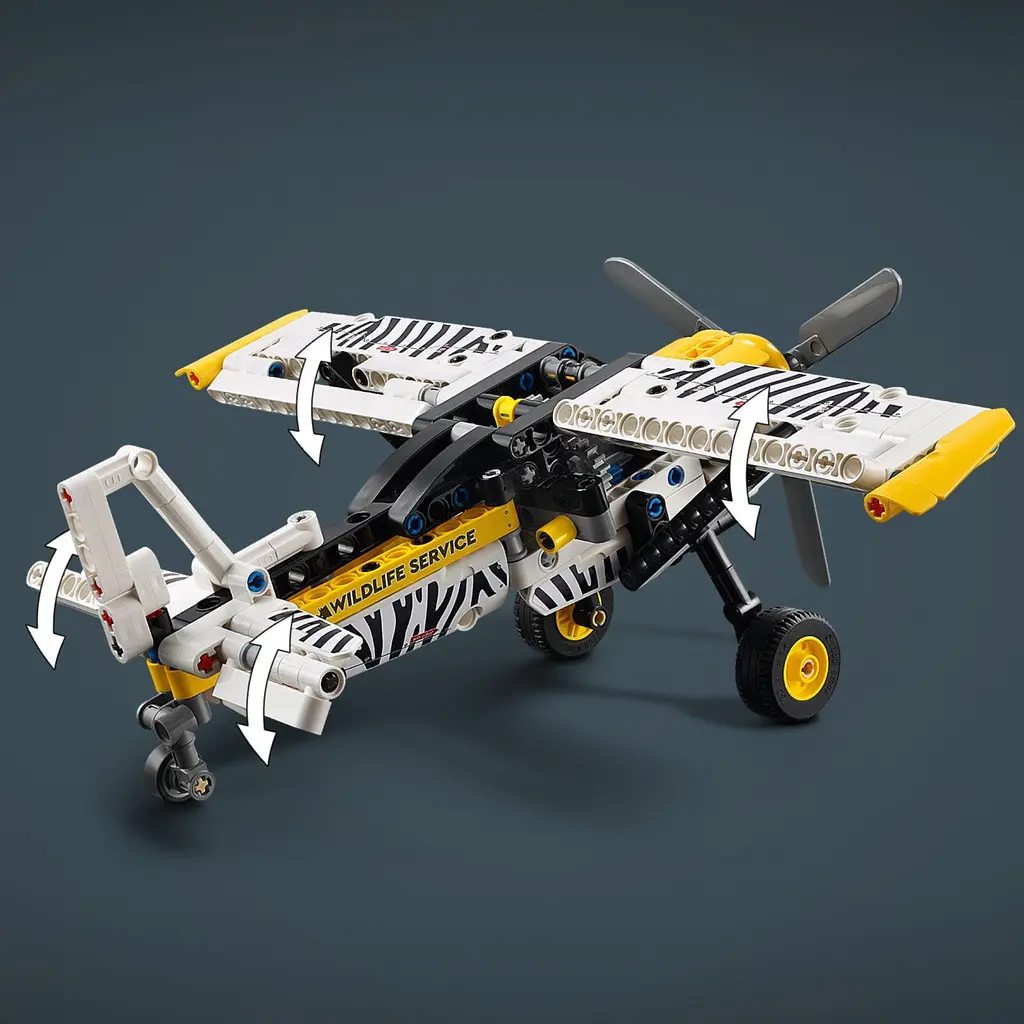 Конструктор LEGO Technic Буш-самолет 333 детали (42198) - фото 8