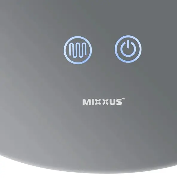 Дзеркало Mixxus PLAIN MC03-60 з LED Touch, Anti-fog, димером, регулюванням яскравості (MI6662) - фото 2