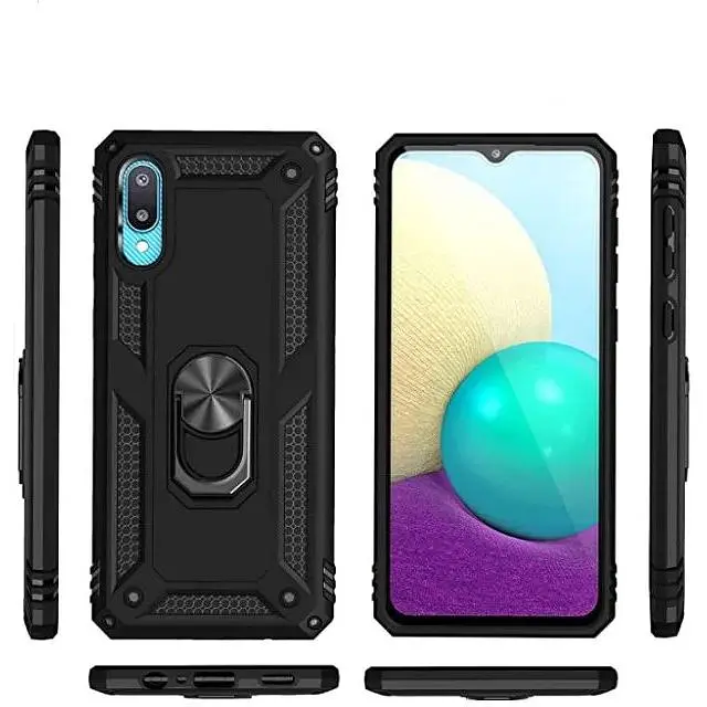 Панель BeCover Military для Samsung Galaxy A02 SM-A022 / M02 SM-M022 Black (706640) - фото 1