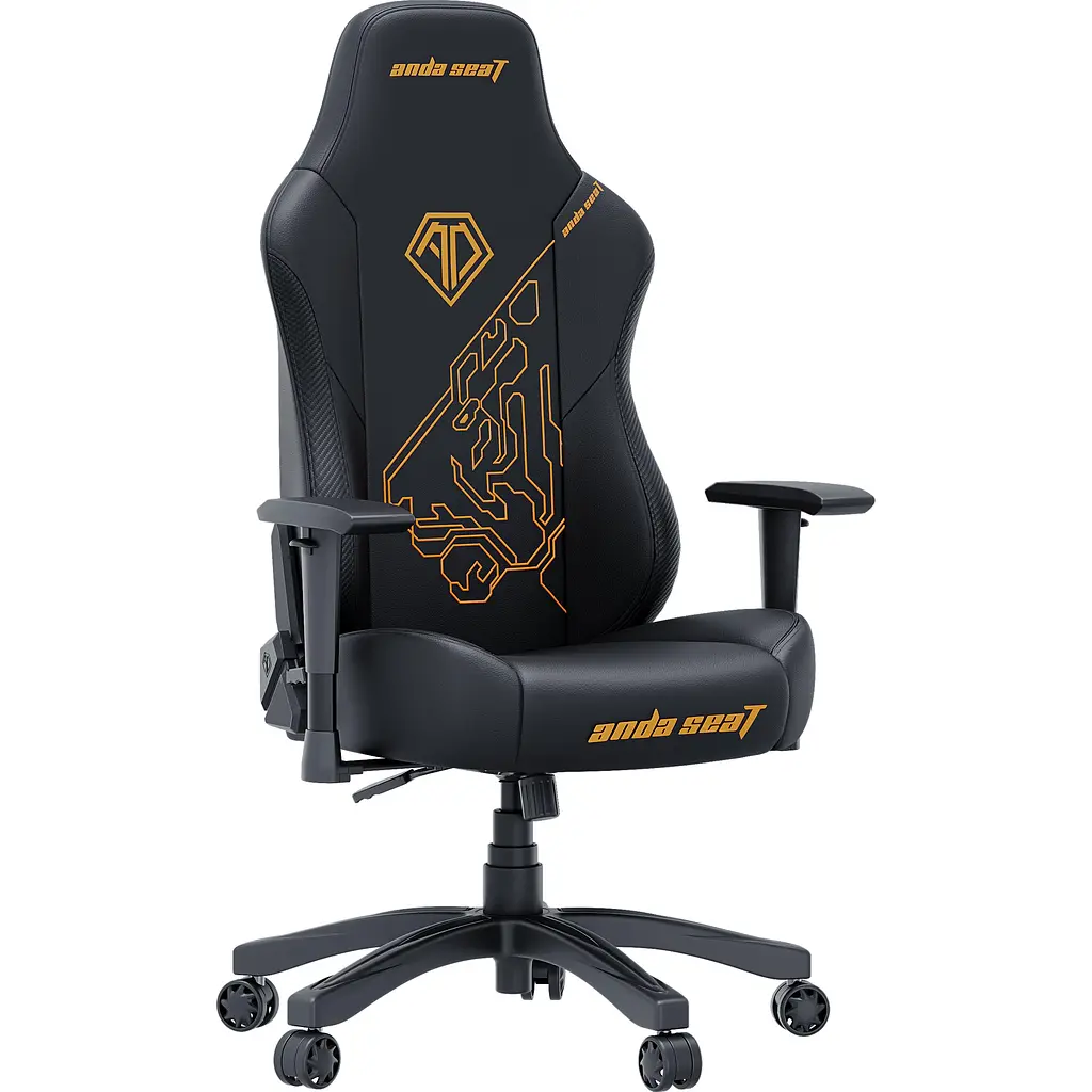 Геймерське крісло Anda Seat Phantom 3 Tiger Edition L Black [AD18Y-14-B-PV/C] [121740] - фото 5