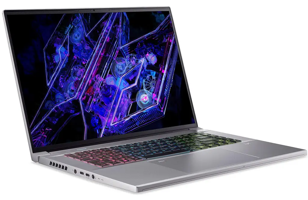 Ноутбук Acer Predator Triton Neo 16 PTN16-51 16' WQXGA 3.2K, Intel U9-185H, 32GB, F1TB, NVD4070-8, Lin, сріблястий (NH.QSBEU.003) - фото 3