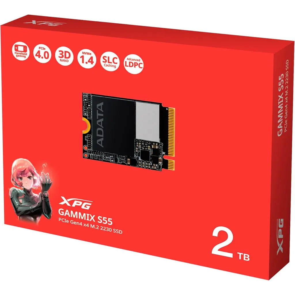 SSD накопичувач XPG GAMMIX S55 2TB (SGAMMIXS55-2T-C) [127398] - фото 3