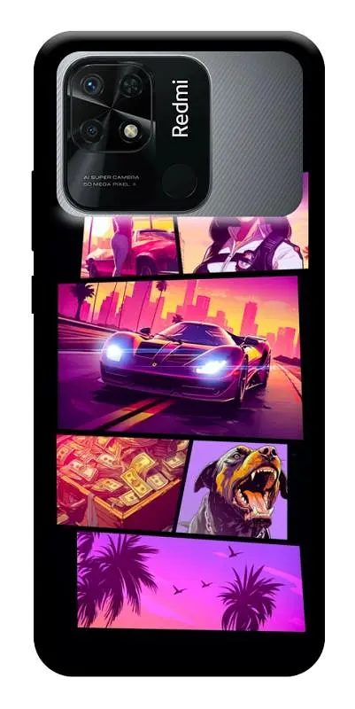 TPU чохол Demsky GTA vibes для Xiaomi Redmi 10C