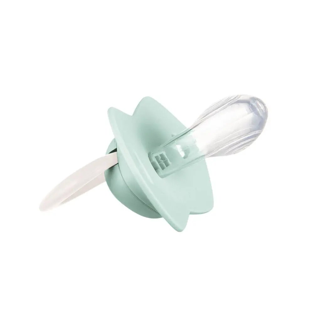 Силіконова симетрична пустушка Canpol babies Pure Color, бежевий, 6-18 міс., 2 шт. (22/645_bei) - фото 5