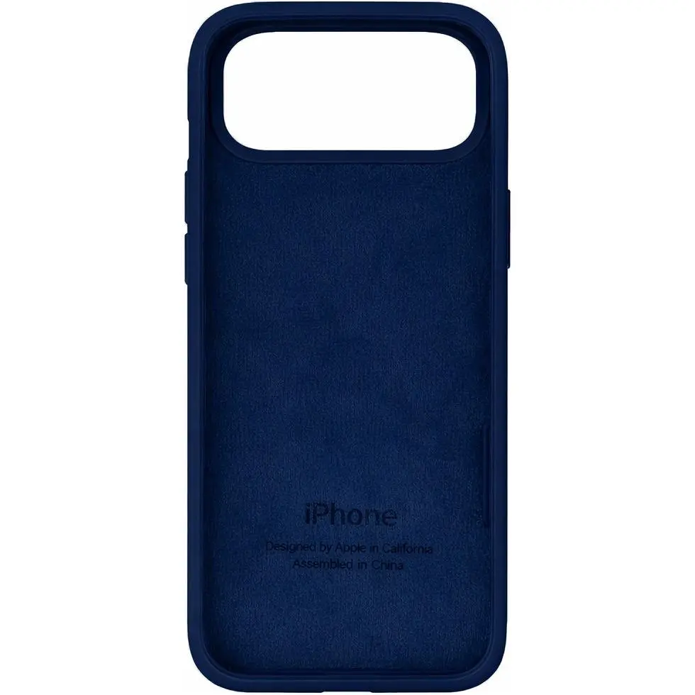 Чехол Silicone Case для Apple iPhone Air Mid Black AA [145400] - фото 2
