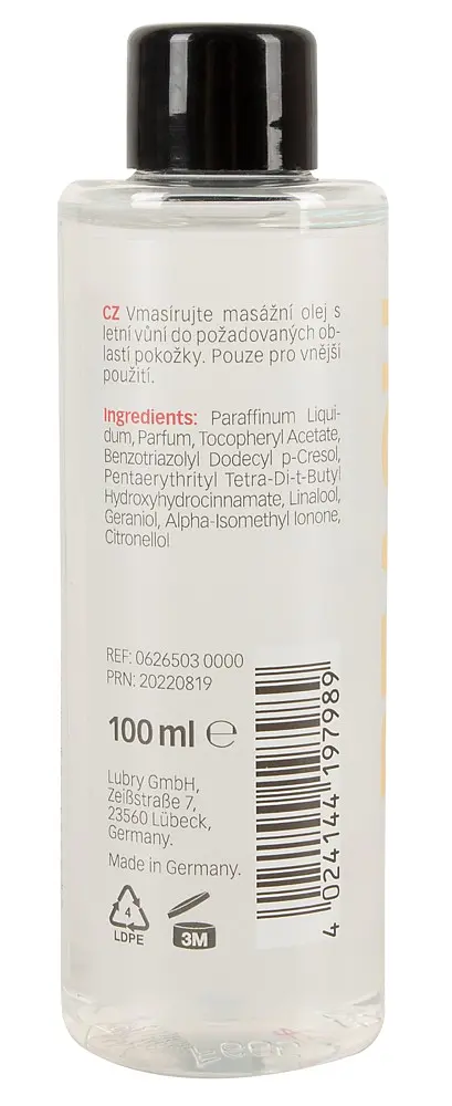 Масажна олія Just Play Beach Day 100 ml Orion 42-06265030000 98192 - фото 2