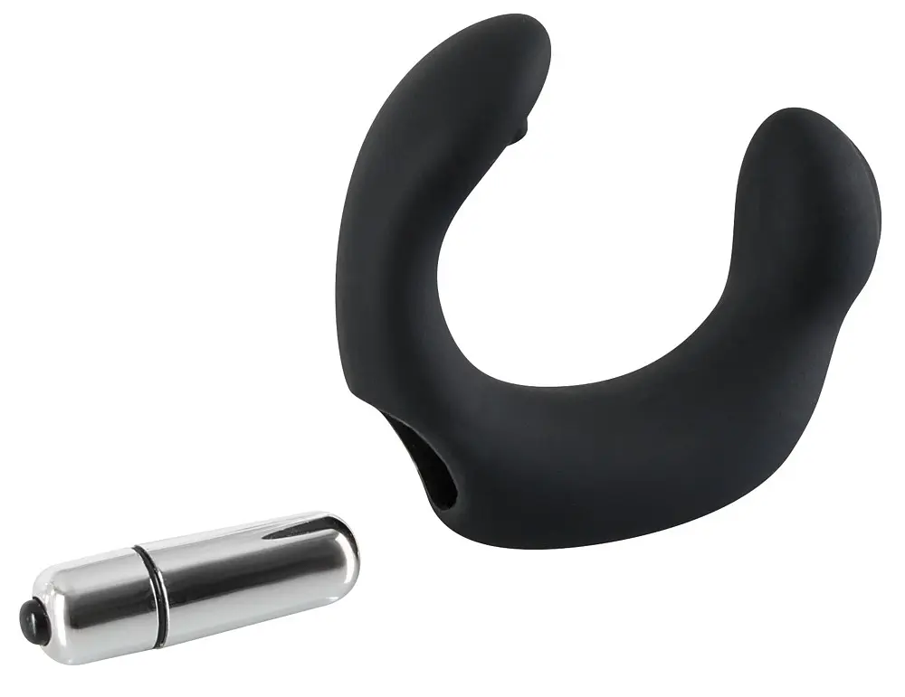 Стимулятор простати Rebel Prostate Stimulator, 26 см чорний - фото 7