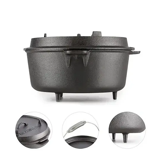 Чавунний казанок Klarstein Hotrod 145 Dutch Oven (10029168) - фото 4