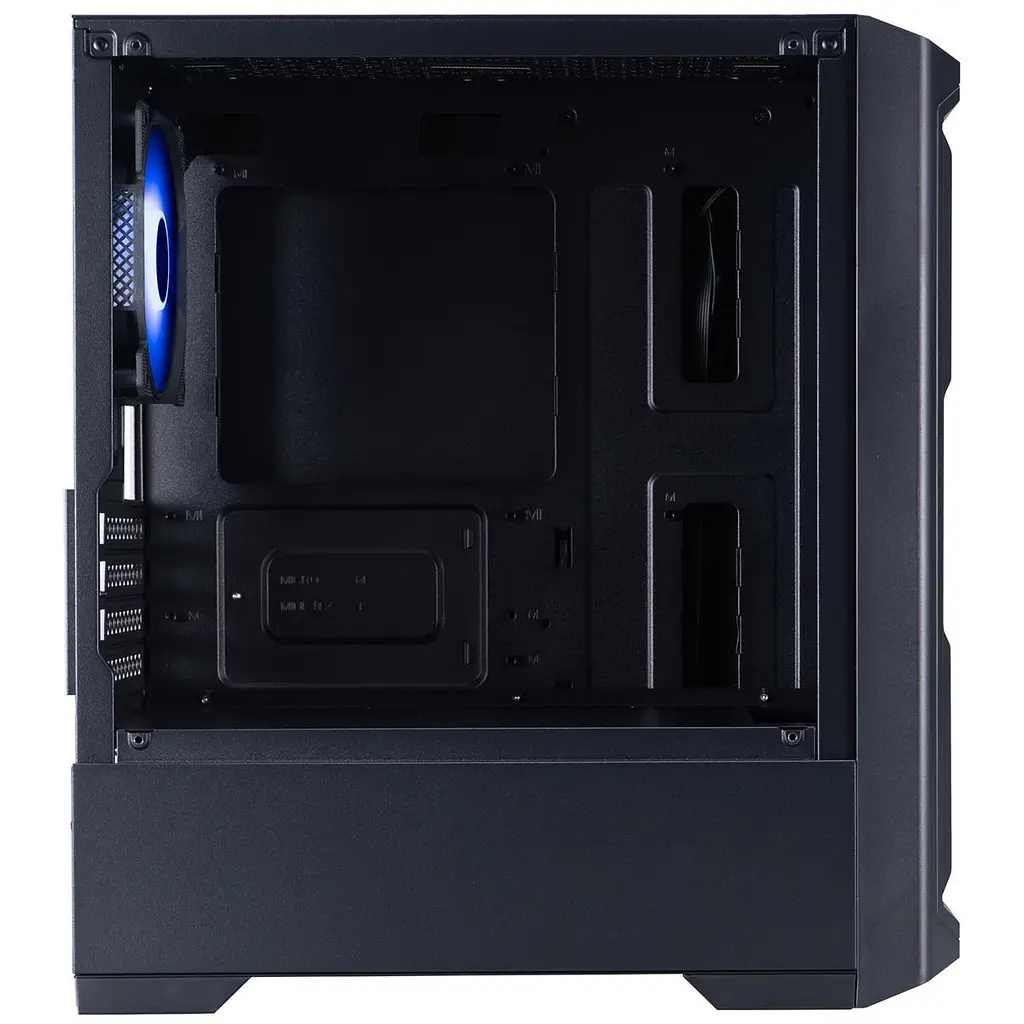 Корпус 1stPlayer H2-BK-4F7 Black без БП (H2-BK-4F7) - фото 6