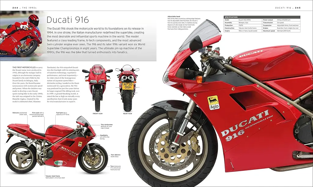 The Definitive Visual History. Motorbike Book - - фото 5