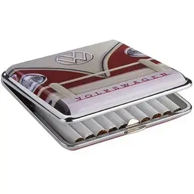 Портсигар для самокруток Licences Volkswagen Bus Front Red-Yellow - фото 3