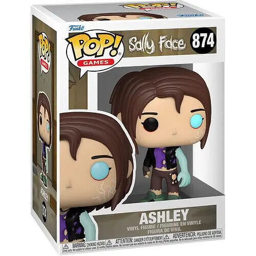 Фигурка Салли Фейс Эшли Funko Pop Sally Face Ashley 10 см game SF A 874 - фото 2