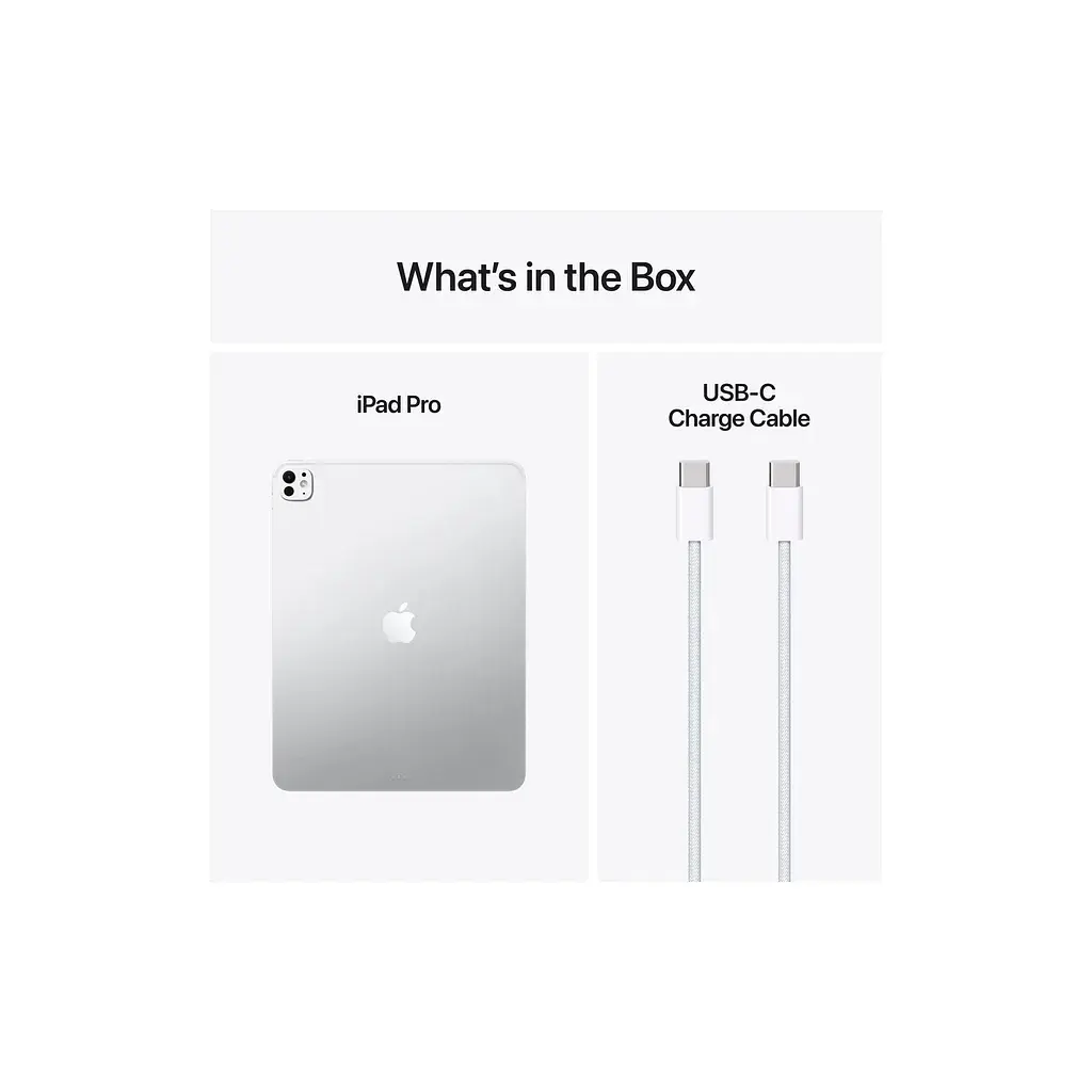 Планшет Apple iPad Pro 11" M5 Wi‑Fi 256GB with standard glass - Silver (MDWL4TY/A) - фото 9