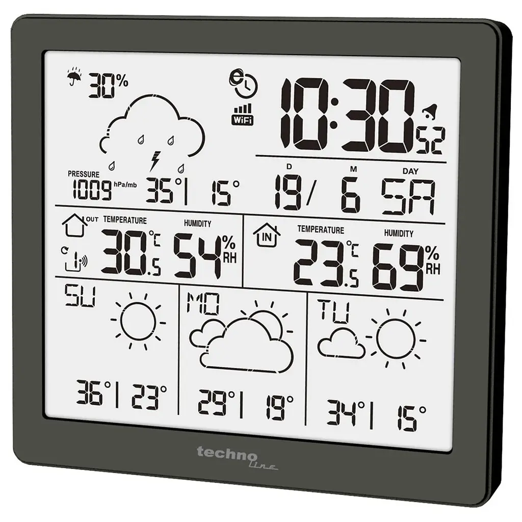 Метеостанція Technoline DirektWetter WD2200 Graphite(WD2200) - фото 4