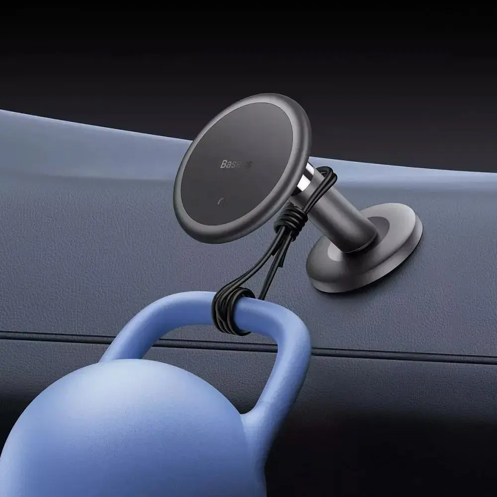 Автотримач Baseus C01 Stick-on Magnetic Black (C40140803113-00) [168648] - фото 7