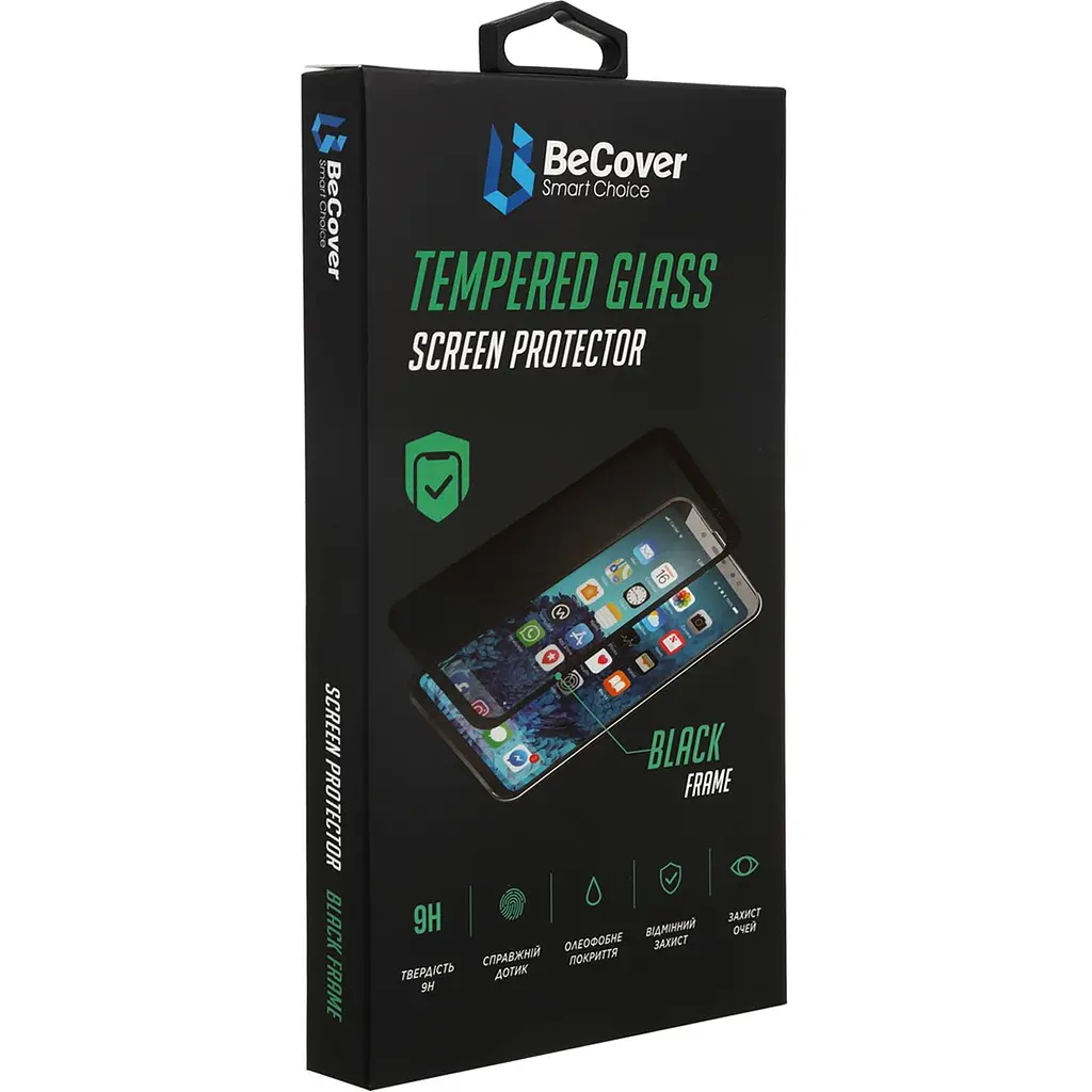 Захисне скло BeCover Premium для Nokia 5.4 Black (705591) - фото 4