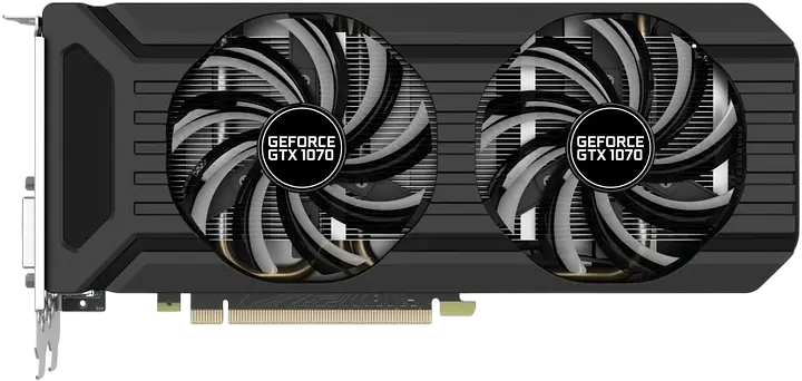 Відеокарта GeForce GTX 1070 8GB Palit Dual (NE51070015P2-1043D) Б/В - фото 2