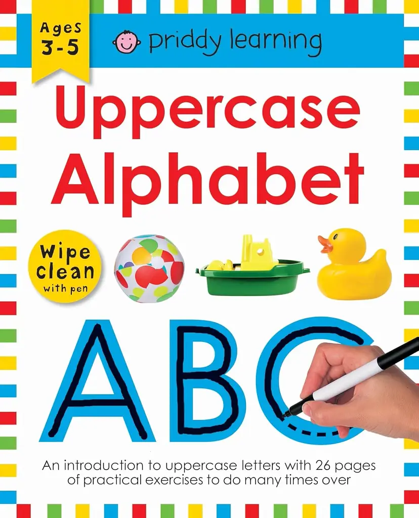 Uppercase Alphabet. Wipe-Clean Workbook - фото 2