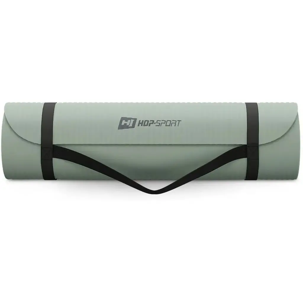 Коврик для йоги Hop-Sport HS-NB010GM NBR 1см оливковий - фото 3