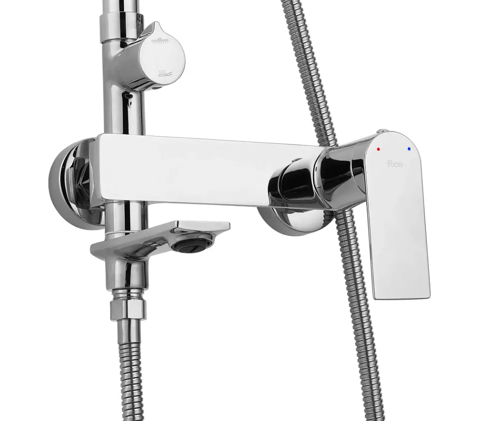Душова система з виливом Rea Storm chrome REA-P4882 - фото 4