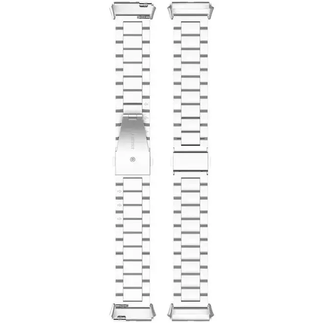 Ремешок DK для Xiaomi Redmi Watch 3 Active / 3 Lite Metal Fitlink Steel Band (silver) - фото 4