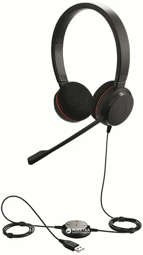 Навушники Jabra Evolve 20 MS Stereo (4999-823-109) - фото 3