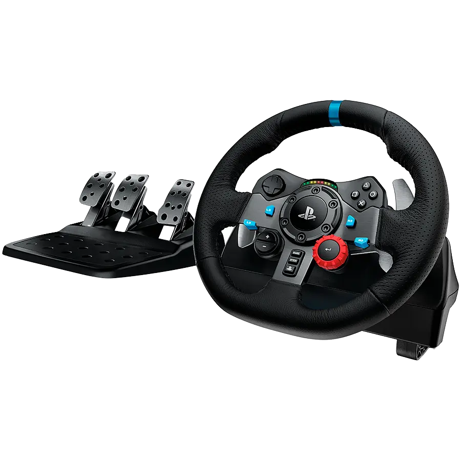 Комплект (кермо, педалі) Logitech G29 Driving Force Racing Wheel (941-000110, 941-000112)