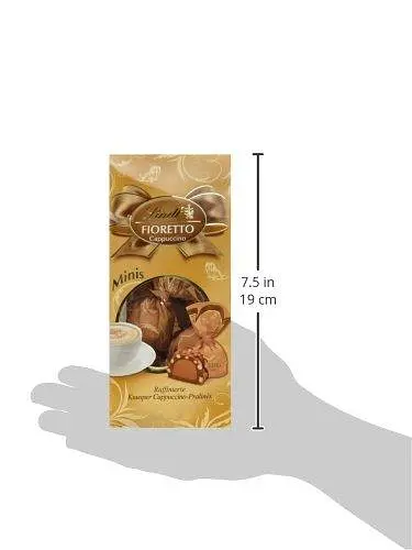 Шоколадні цукерки Lindt Fioretto Minis Cappuccino 115г - фото 7