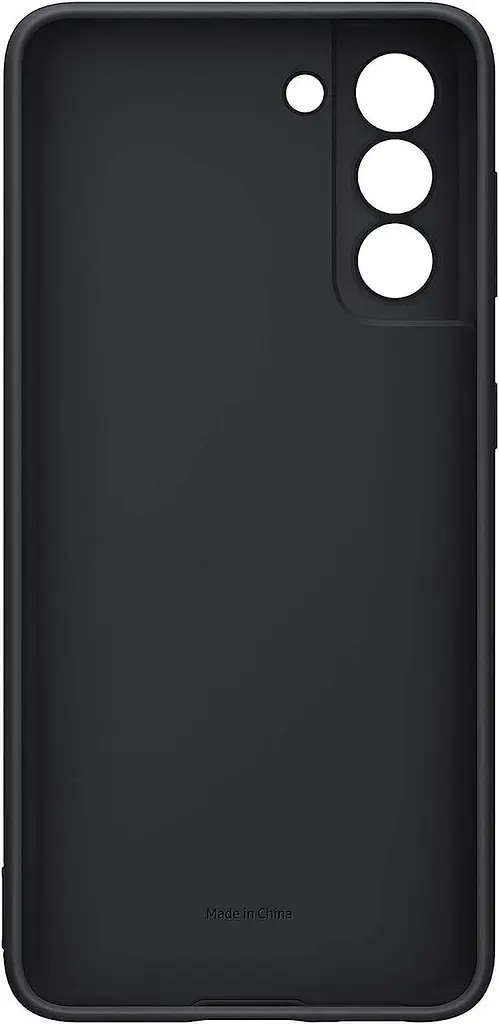 Чохол силіконовий протиударний Official Silicone Cover EF-PG996TBEGRU для Samsung Galaxy S21 Plus (6.7") Black - фото 3