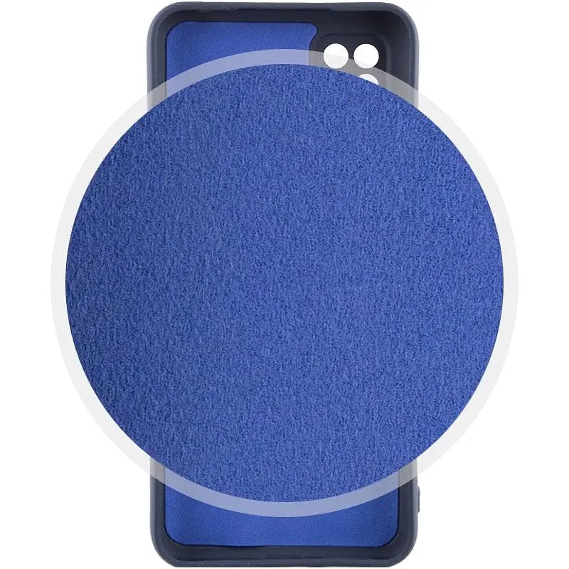 Чехол TPU GETMAN Liquid Silk Full Camera для Xiaomi Redmi 9C Синий / Midnight Blue - фото 2