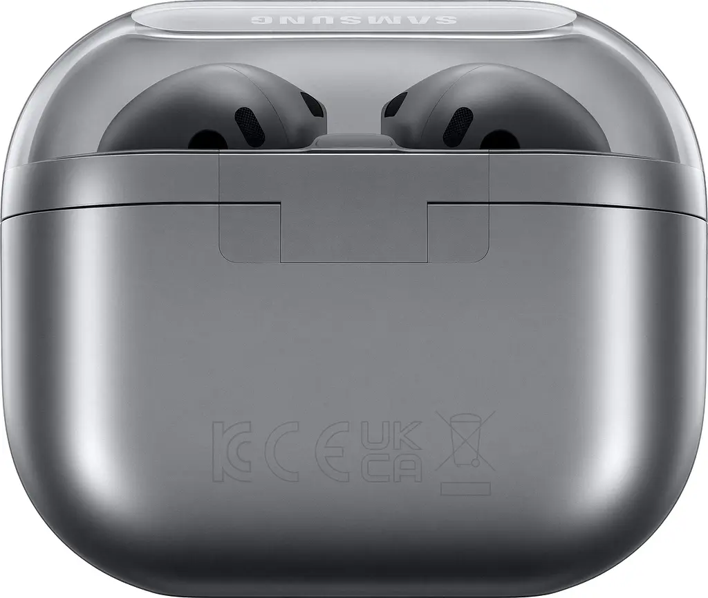 Бездротові навушники Samsung Galaxy Buds 3 (R530) сріблястий (SM-R530NZAASEK) - фото 3