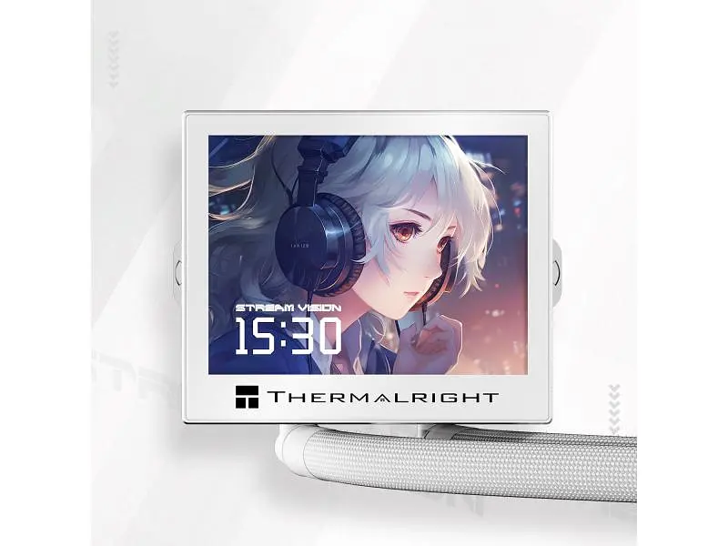 Водяне охолодження Thermalright Stream Vision 360 White - фото 6