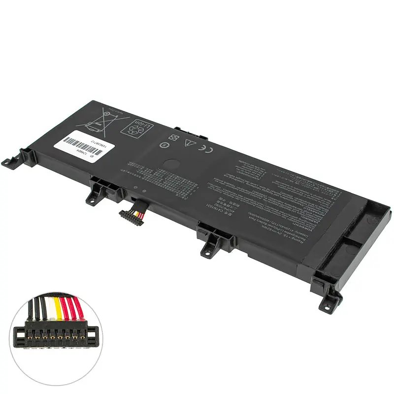 Акумулятор Asus C41N1531 (ROG Strix GL502VY, GL502VS series) 15.2V 4120 mAh 62Wh Black (0B200-01940100) - фото 2